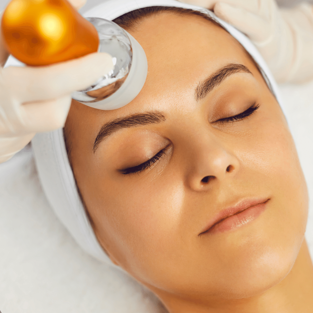 Medspa compliance- a beautiful women take beauty treatment in a spa